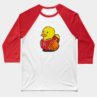 Bulls Basketball Rubber Duck Baseball T-Shirt